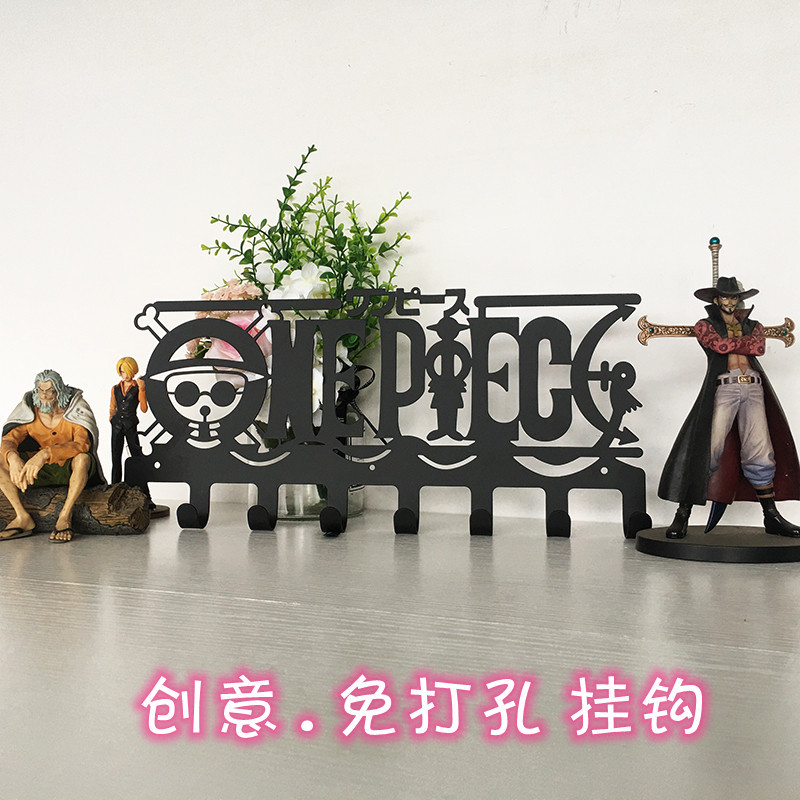 Cartoon Creative Hook, No-Drill Adhesive Hook, Decorative Wall Hanging, Traceless Sticker, Behind-The-Door Key Storage, Coat Hook, One Piece