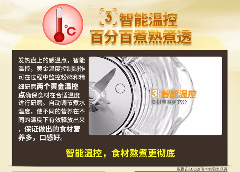 Đức hỏng máy sữa đậu nành tự động sưởi ấm miễn phí bộ lọc nhỏ sức khỏe máy mini thực phẩm bổ sung đặt phòng