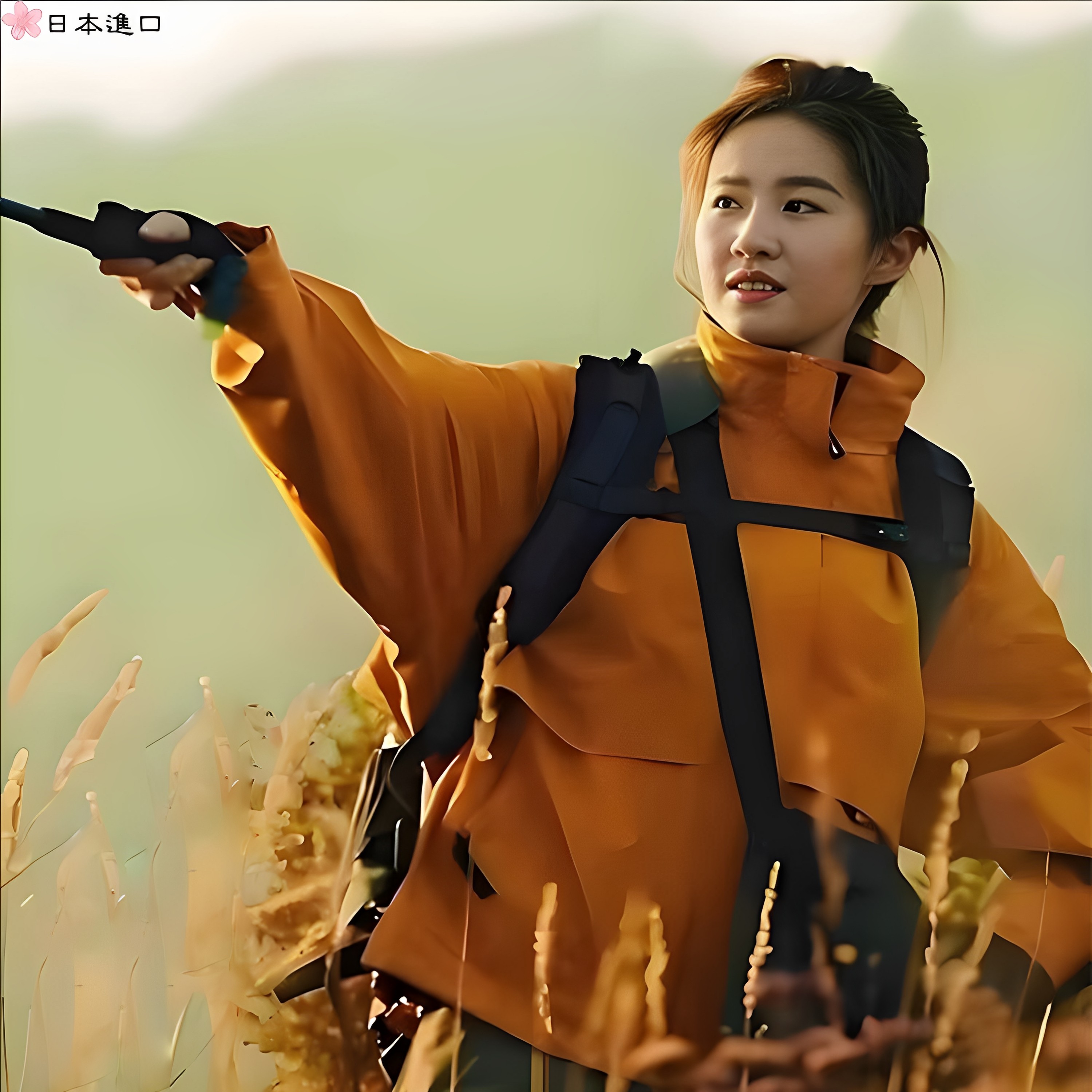Куртка Japan outdoor 2025 Huang Yimei в том же стиле, съемная дорожная куртка "три в одном", теплая куртка Изображение 1