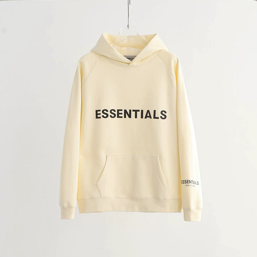 Худи Essentials с капюшоном, многострочное мужское и женское FOG худи на молнии, кардиган, куртка с буквой