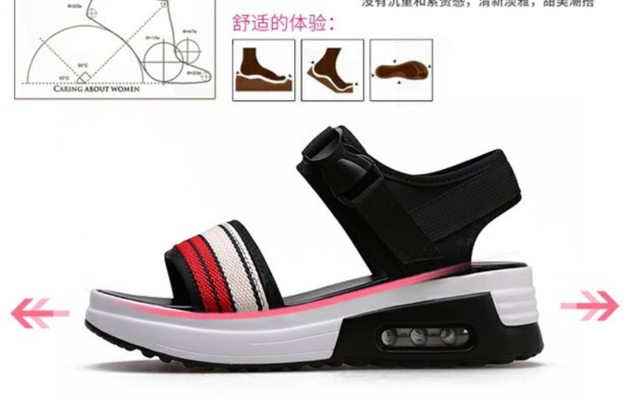 Mùa hè 2019 mới dép đế dày dày xốp nữ giày sandal nữ tốt