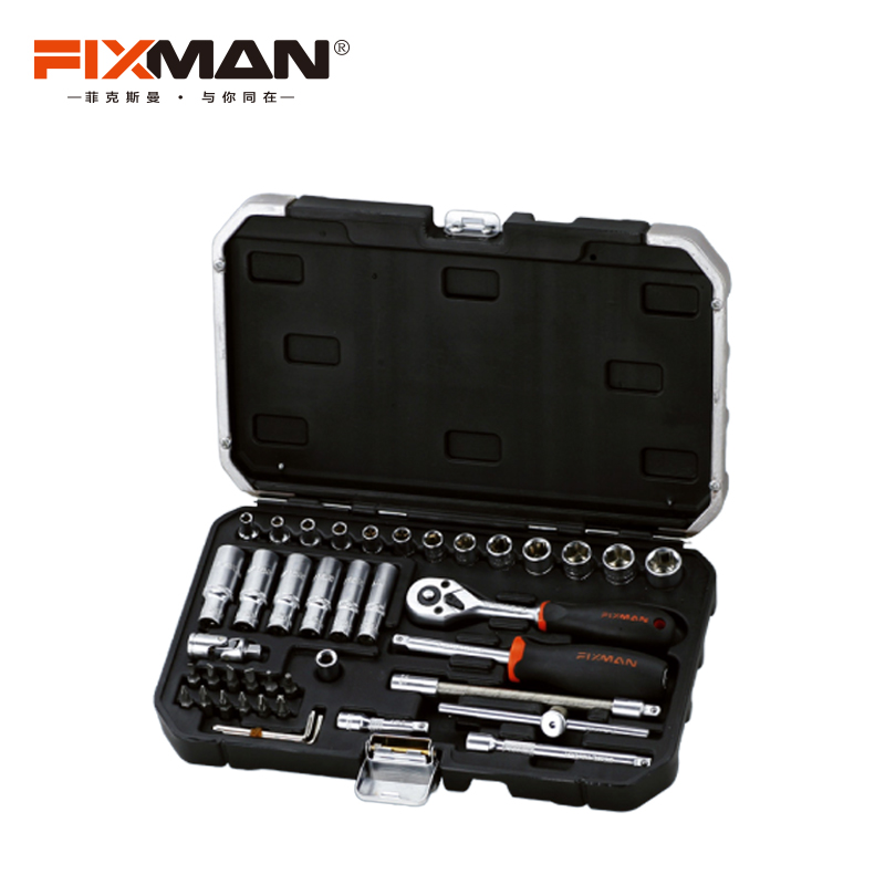 Ficksman socket wrench set Auto repair auto care tools Ratchet wrench set Hardware toolbox set