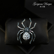 Exquisite vivid spider breast needle Korean chest lady lady pin cute insect accessories 519