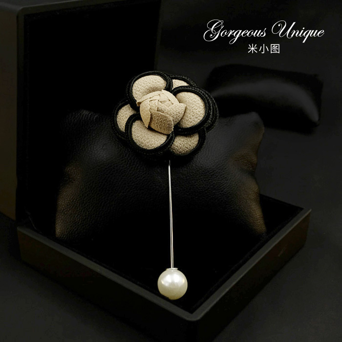 Trâm cài nữ Camellia trâm cài vải Hàn Quốc pin hoa sang trọng 092xongZH phụ kiện trâm cài áo