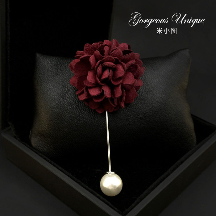 100 Atmospheric Brooch Female Temperament Chest Flower Jacket Biepin Cardiovert Kater Korea Great Coat Bouquet Art Upscale Flowers Accessories