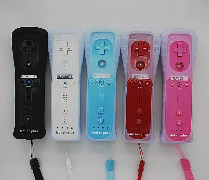 Двойной контроллер для Nintendo Wii: правый контроллер Wii, встроенный акселератор, бесплатная доставка