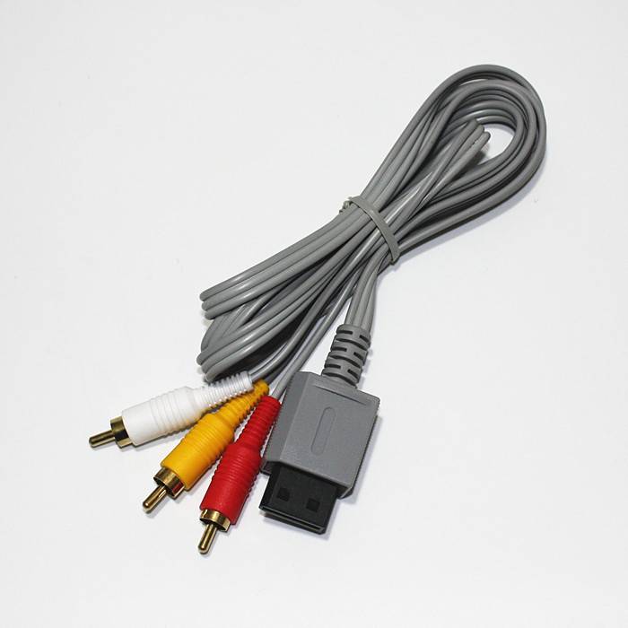 Wii Original Quality Av Cable Wii Component Video Cable Wiiu Av Cable Connecting to Tv Cable Color Difference Cable