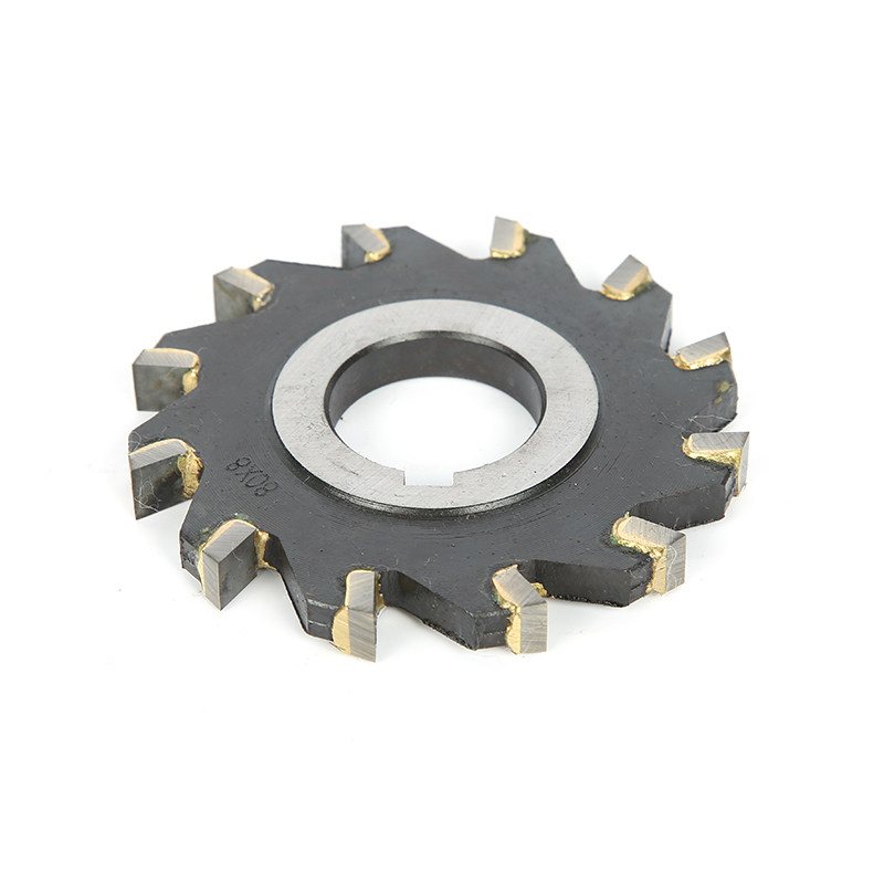 Hard alloy tungsten steel three-sided blade milling cutter straight tooth disc saw blade 150*3 4 5 6 8 10 12
