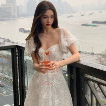 sandro tonali princess dress French Super fairy dress female design sense niche gentle style long dress