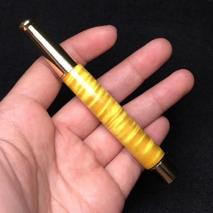 Sandalwood solid wood filter smoke with cleanable wood circulation pure hand core with gift box collection