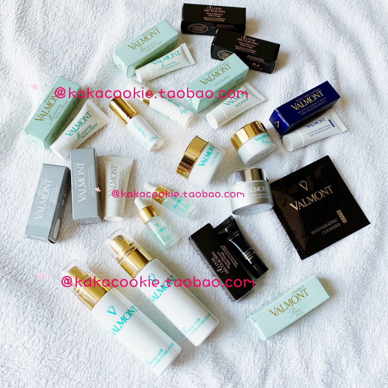 American cabinet ValmontValmont Trial Package Sample Mask Face Cream Essence Frosted Face Cream