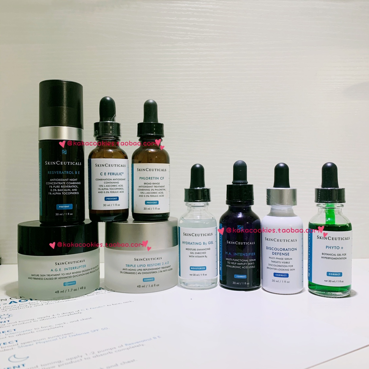 Now the U.S. cabinet Duke Xiuli color repair B5 purple rice PCF CEF luminous bottle AGE 242 cream