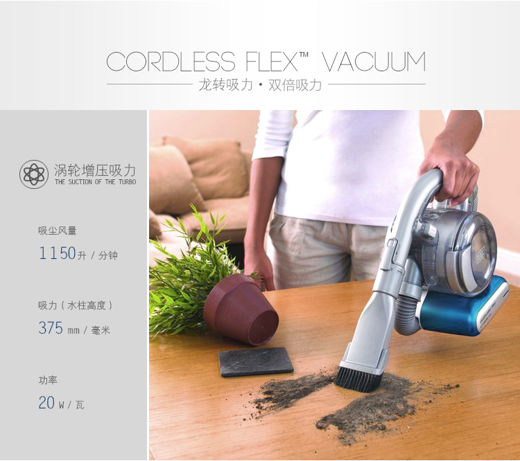 liectroux xr500 Hoa Kỳ Black & Decker Máy hút bụi không dây Xe gia đình Công suất cao Sạc pin cầm tay Pin lithium PD1420L - Máy hút bụi robot hút bụi liectroux