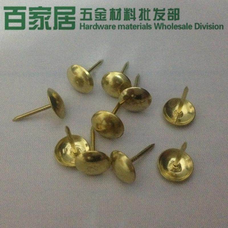 Boutique colour butterfly Blister Nails Antique Bronze Soft Bag Special Decorative Nail Sofa Big Head Nail gold nail