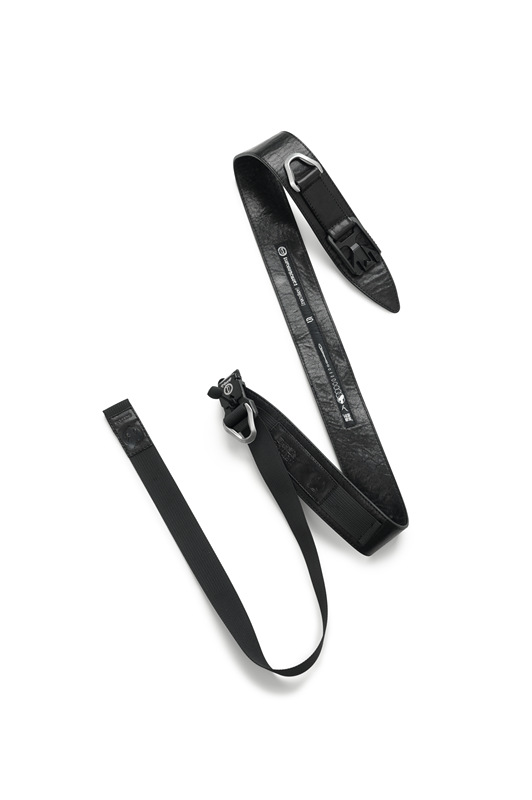 "Derivative" Aura Belt Calfskin Belt with Magnetic Buckle, Adjustable, "Arcogz Erosion Equipment"