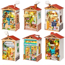 If come to the new diy art cottage house model mini town fairy box adult handmade birthday gift