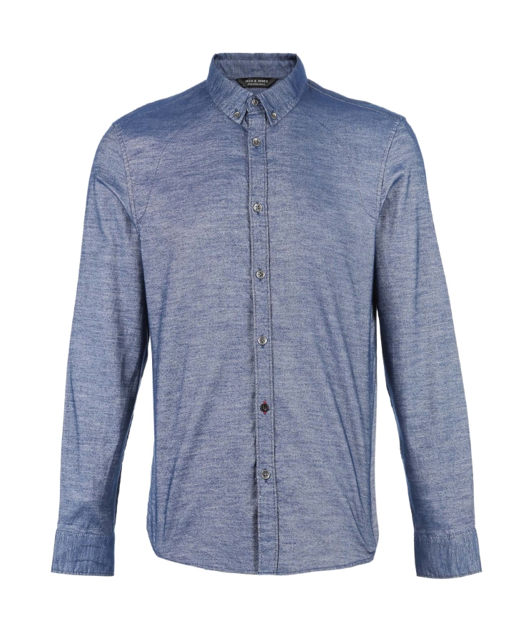 [Giá trị mùa thu và mùa đông] Quần áo sơ mi tay dài cotton cotton của Jack Jones / Jack Jones J | 217305511 ao cong so