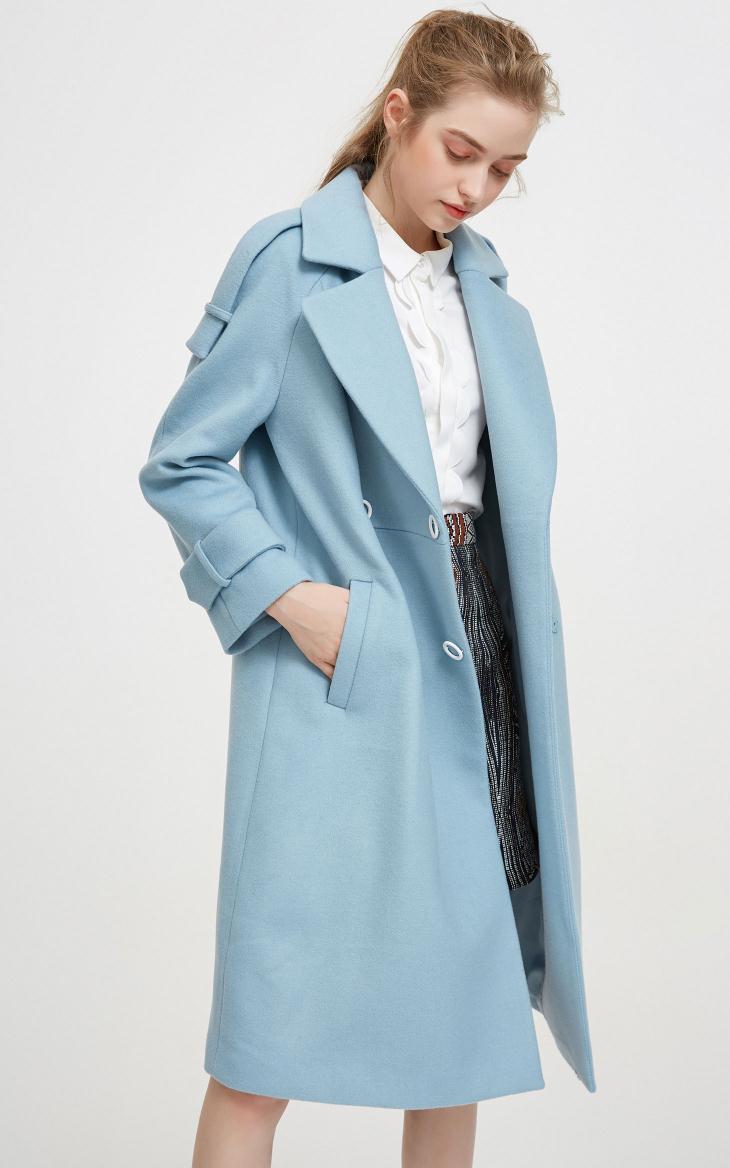 [3 miễn phí 1] Vero Moda mùa đông vai sling ve áo len dài | 317327558 áo cardigan