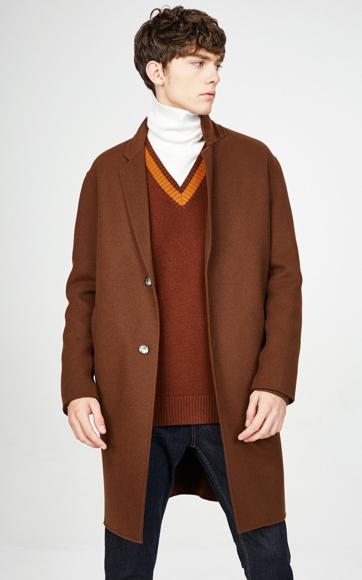 Dưới áo khoác len JackJones Jack Jones áo len E | 217327504 shop áo khoác nam
