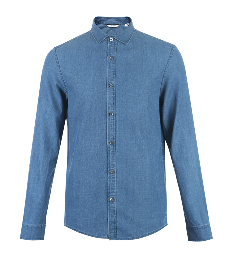 JackJones Jack Jones bông màu dài tay áo denim E | 217105550