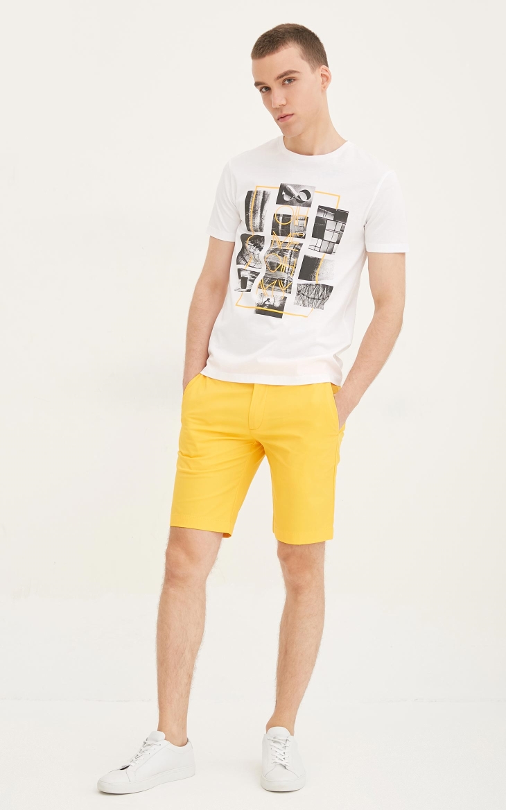 JackJones Jack Jones Nam mùa hè Slim quần short giản dị S | 217215515