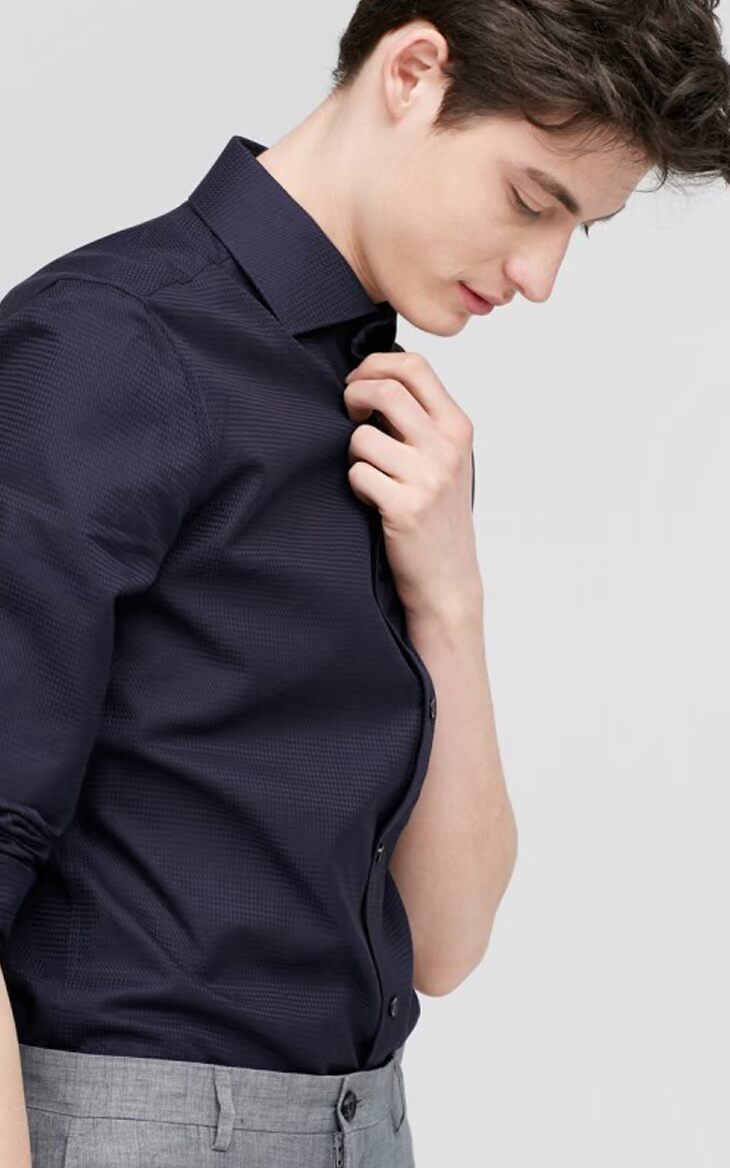 CHỌN Slade Cotton Slim Business Áo Sơ Mi Nam Dài Tay Áo | 417205502