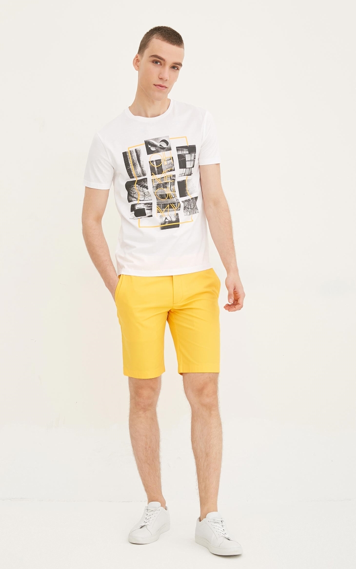 JackJones Jack Jones Nam mùa hè Slim quần short giản dị S | 217215515