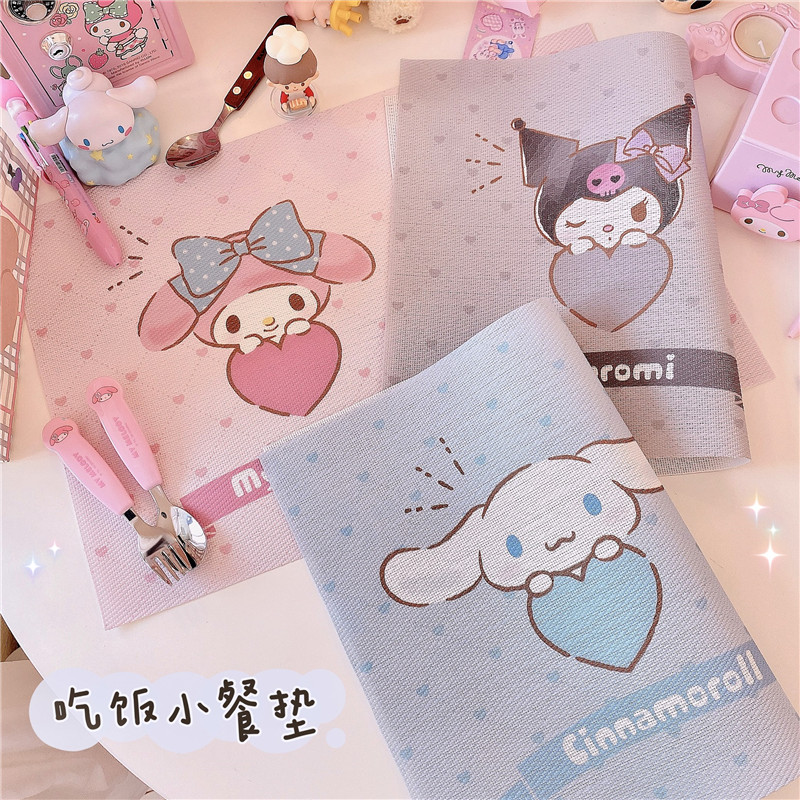 Cute Culomi Meri Leti Great Ear Dog Home Dorm Room Dining Anti-Dirty Dining Mat Table Mat Table Cushion Tablecloth Mat