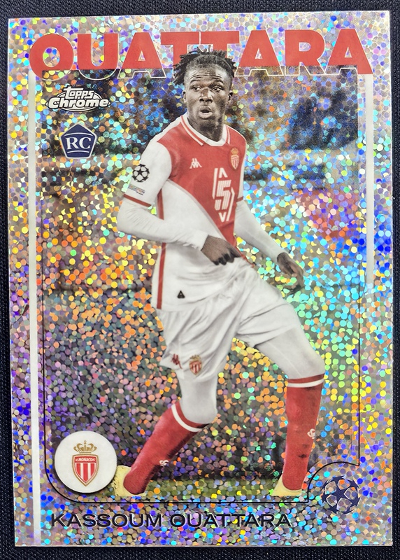Football Star Card Monaco Kasum Vatalla