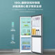Haier 180L Dual-Door Small Household Energy-Saving Refrigerator for Dormitories and Rentals Bcd-180Llc2Ezs9