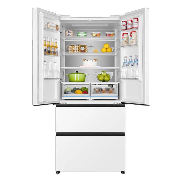 Haier 500-Liter Zero-Embedded French-Style Multi-Door Inverter Frost-Free Refrigerator Bcd-500Wghfd4Dw9U1