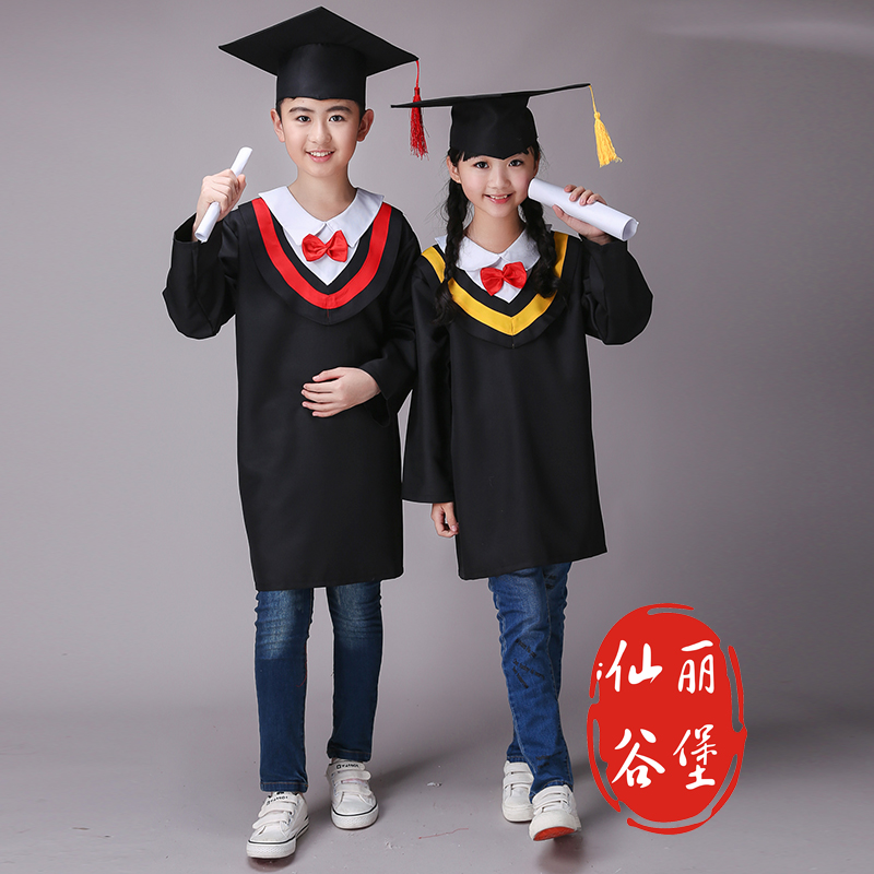 Uniform Doctor dành cho trẻ em của Sings trang phục Toddler múa Mẫu giáo Uniform nam và nữ Junior bác sĩ tốt nghiệp Cử nhân ăn mặc