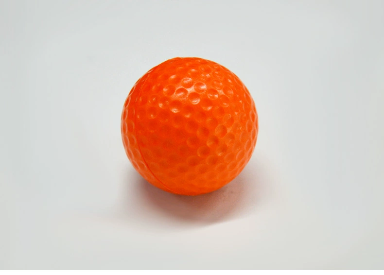 Sản phẩm mới Golf PU Ball Trong nhà Miếng bọt biển trong nhà Bóng mềm trong nhà Bóng tập màu vàng cam bao tay dài chống nắng