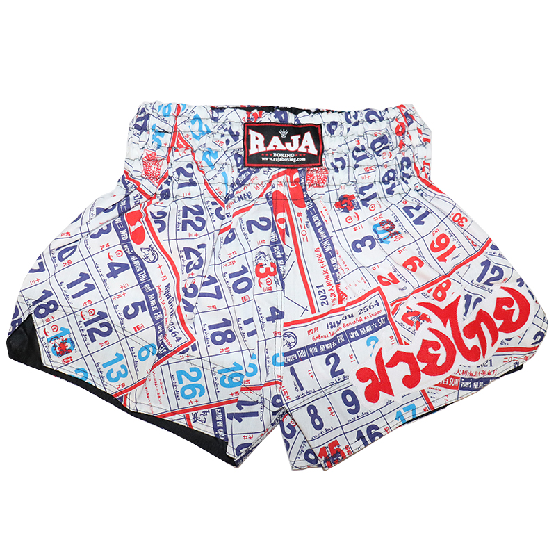 RAJA Tai Boxing Shorts M Code 100 Catty To 120 Catty Pant Pants Loose to Hit Cartoon Shorts Punch Pants