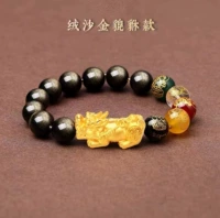 8 -миллиметровые бусинки Золотого Сальва, Высшее песчаное золото 貔貅 Модели