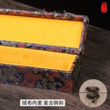 Парчовая коробка для каллиграфии и живописи, упаковка и хранение. Коробка для каллиграфии и живописи. Коробка для прокрутки. Коробка для сбора китайской живописи. Цилиндрическая парчовая коробка для каллиграфии и живописи. Подарочная коробка для каллиграфии и живописи.
