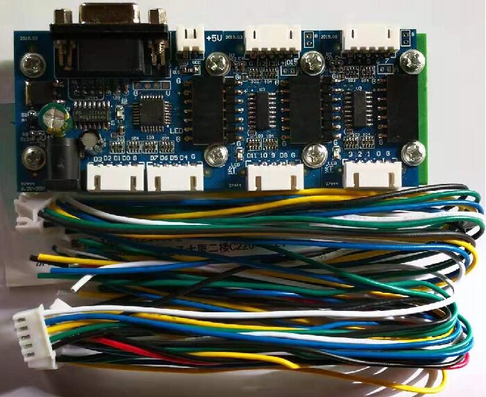 24-channel switch digital input acquisition module RS232 modbus rtu