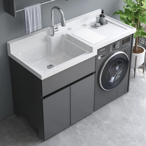 Космический алюминиевый балконный шкаф для стирки комбинации на заказ на роликовые пруд