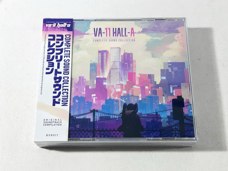 Cyberpunk Drinks and Protects Action Genuine Peripheralsfangamer 3Cd Newly Issued  Va-11 Hall-A