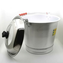 Jinxi Durable King Aluminum Bucket Old Aluminum Bucket Family Bucket Kindergarten Bucket Gas Bucket with 15-18 liters