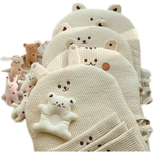 Корейский вышитый хлопковой хлопковой матрас с двойным матрасом осень и зимний напольный гнездо кот гнездо переносные складные подушки для животных гнездо