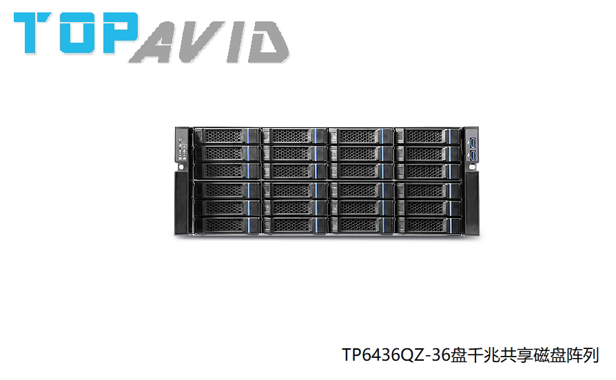 TOPAVID TP6436QZ-36 disk disk array nas network storage server network storage data backup multi-person shared disk array network record