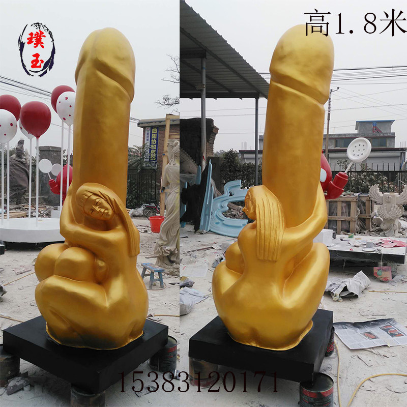 Sex-themed figure sculpture andrology gynecological hospital sex culture education statue spot sales women rely on