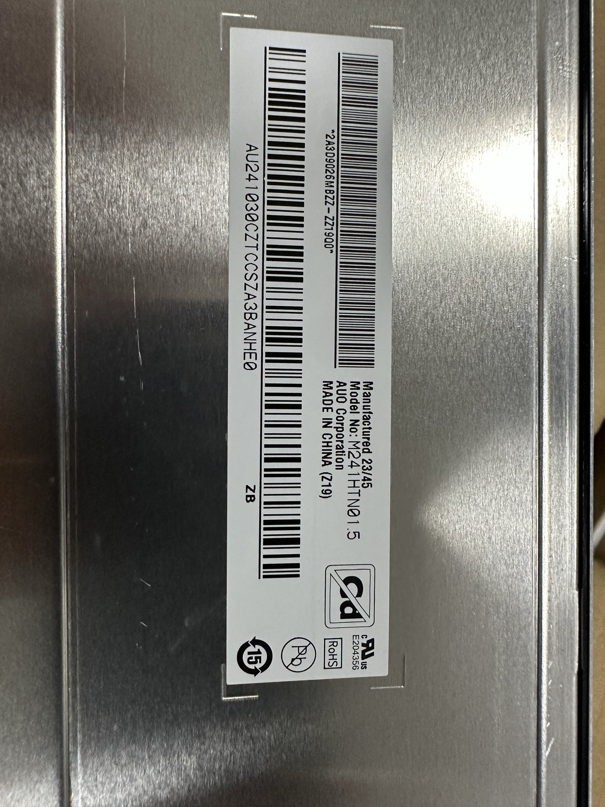 Gaming LCD display, screen, 540Hz, 2586x