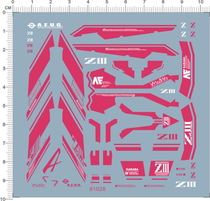 Gundam RG Zeta Z-3 MSZ-006-3 Z3 Gundam Special Water Patch (61028)