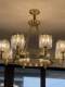 American crystal chandelier, all-copper light luxury living room lighting, luxurious and atmospheric dining room bedroom, Zhongshan lighting manufacturer direct sales