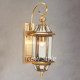 All-Copper Wall Lamp, American Country-Style Retro European-Style Lighting, Nordic Balcony Outdoor Lighting, Direct Sales from Guangdong Zhongshan Manufacturer