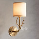 All-Copper Wall Lamp American Country Antlers Bedroom Bedside Lamp Nordic Balcony Light Luxury Guangdong Zhongshan Factory Direct Sale