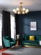 American All-Copper Chandelier, Country Living Room Lamp, Modern Restaurant Bedroom Lamp, Nordic Light Luxury Lamp, Zhongshan Factory Direct Sale