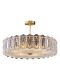 American All-Copper Ceiling Lamp Italian Palace Room Study Lamp Bedroom Round Glass Lamp Zhongshan Factory Direct Sale